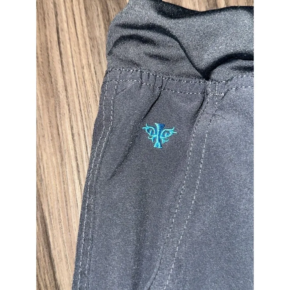 Med Couture Scrub‎ Pants Xl Gray No Drawstring